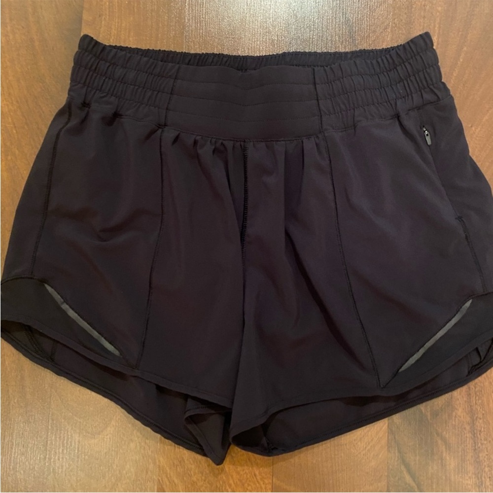 Black lululemon shorts